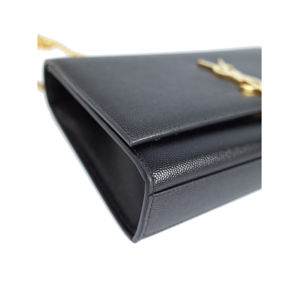 Saint Laurent Paris Kate Satchel Chain Shoulder Bag Black - Picture 4 of 8
